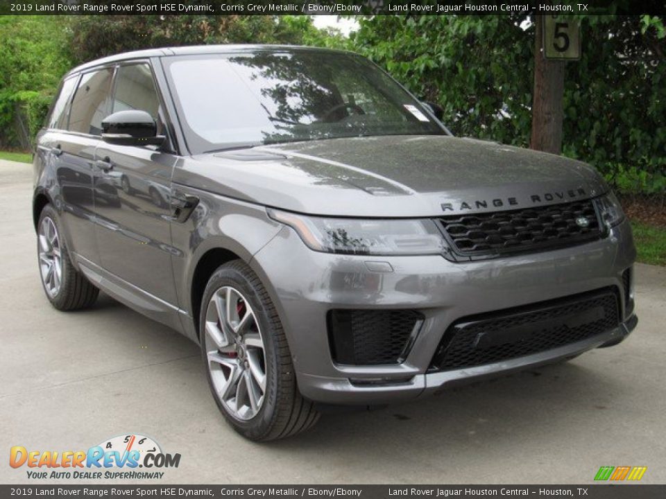 2019 Land Rover Range Rover Sport HSE Dynamic Corris Grey Metallic / Ebony/Ebony Photo #2
