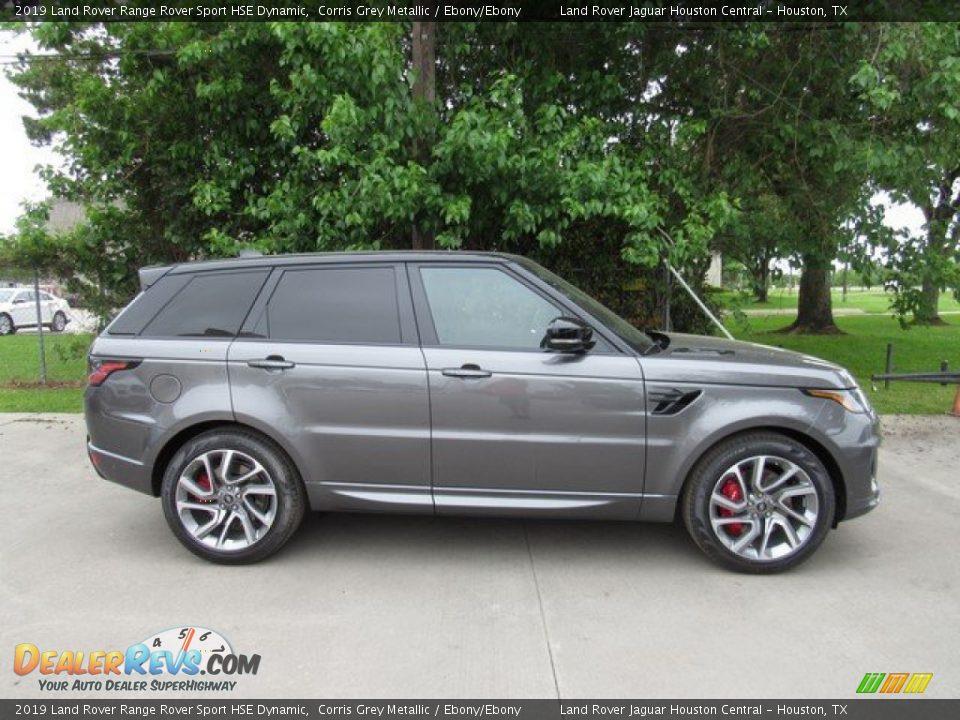 2019 Land Rover Range Rover Sport HSE Dynamic Corris Grey Metallic / Ebony/Ebony Photo #6