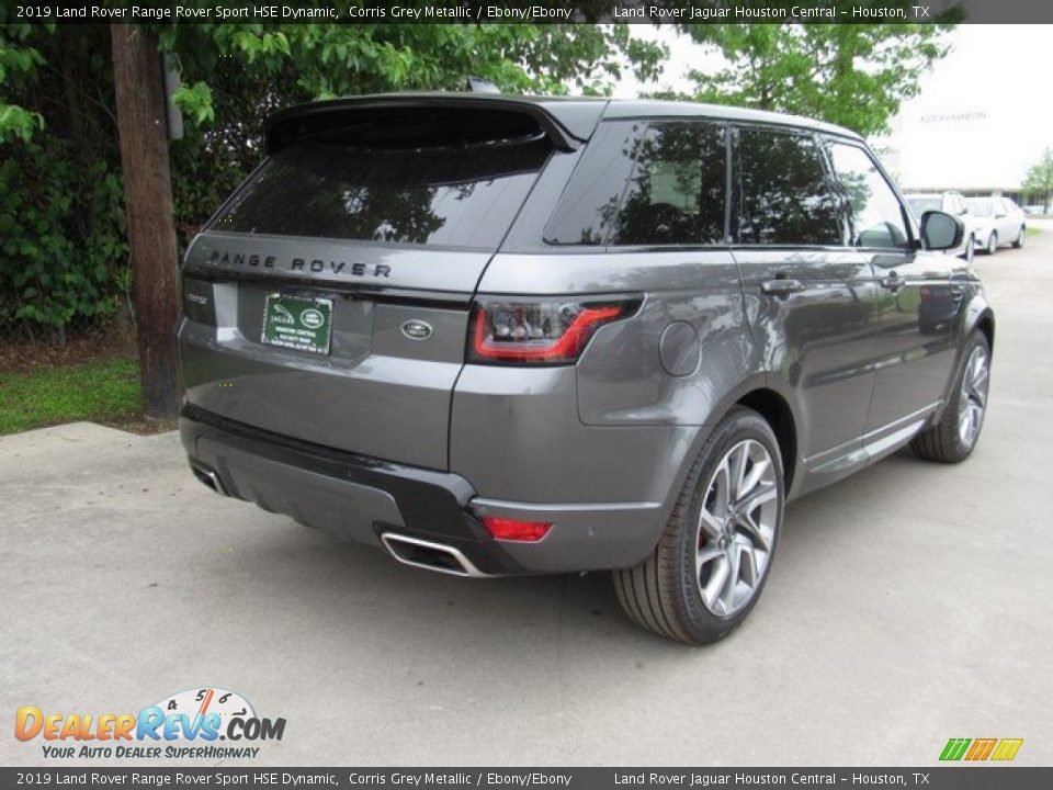 2019 Land Rover Range Rover Sport HSE Dynamic Corris Grey Metallic / Ebony/Ebony Photo #7