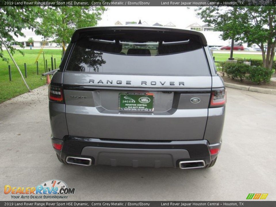 2019 Land Rover Range Rover Sport HSE Dynamic Corris Grey Metallic / Ebony/Ebony Photo #8