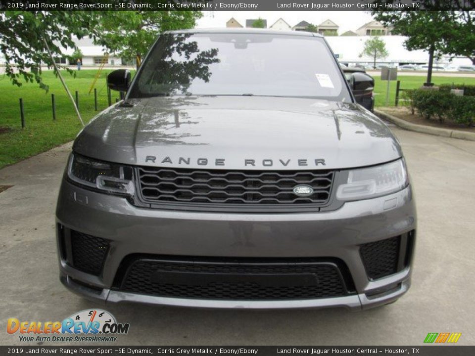 2019 Land Rover Range Rover Sport HSE Dynamic Corris Grey Metallic / Ebony/Ebony Photo #9