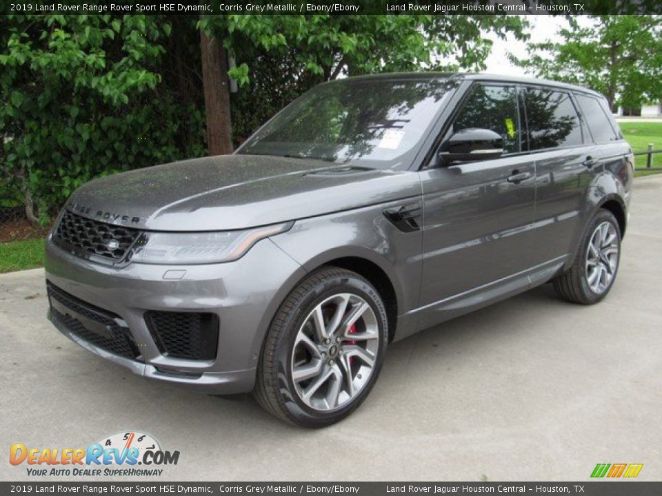 2019 Land Rover Range Rover Sport HSE Dynamic Corris Grey Metallic / Ebony/Ebony Photo #10
