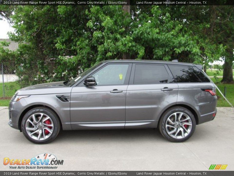 2019 Land Rover Range Rover Sport HSE Dynamic Corris Grey Metallic / Ebony/Ebony Photo #11
