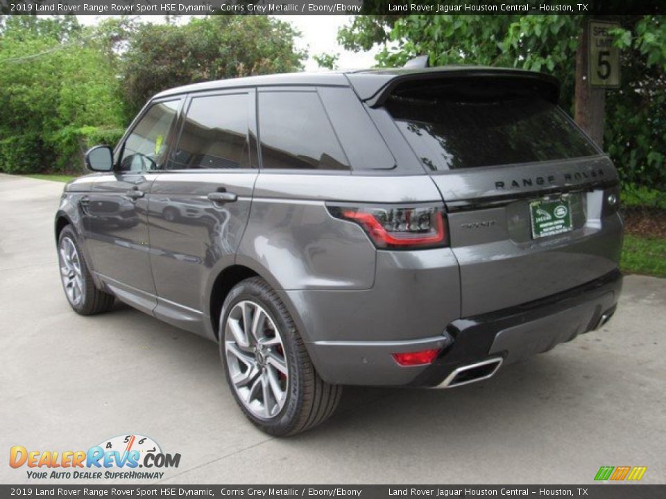 2019 Land Rover Range Rover Sport HSE Dynamic Corris Grey Metallic / Ebony/Ebony Photo #12