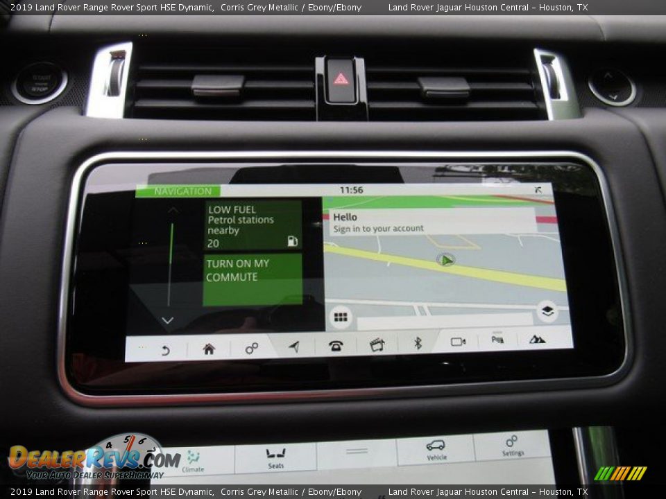 2019 Land Rover Range Rover Sport HSE Dynamic Corris Grey Metallic / Ebony/Ebony Photo #33