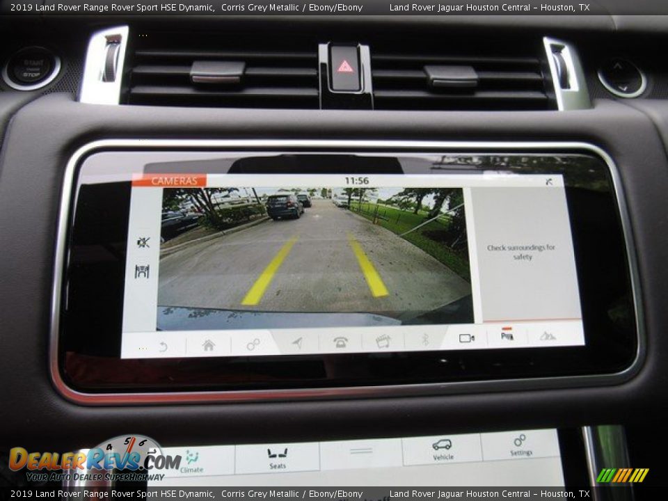 2019 Land Rover Range Rover Sport HSE Dynamic Corris Grey Metallic / Ebony/Ebony Photo #34