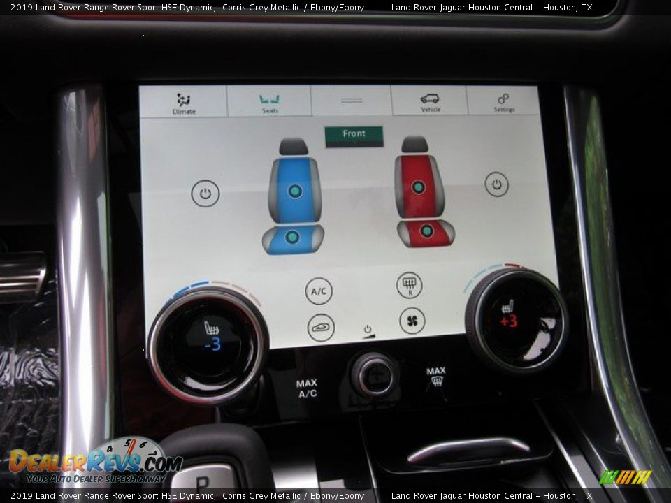 2019 Land Rover Range Rover Sport HSE Dynamic Corris Grey Metallic / Ebony/Ebony Photo #36