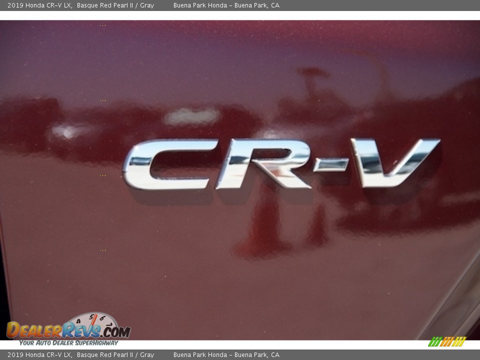 2019 Honda CR-V LX Basque Red Pearl II / Gray Photo #3