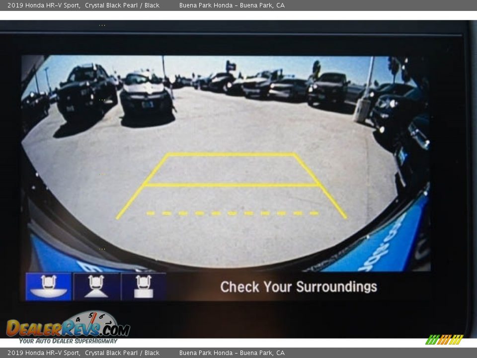2019 Honda HR-V Sport Crystal Black Pearl / Black Photo #15