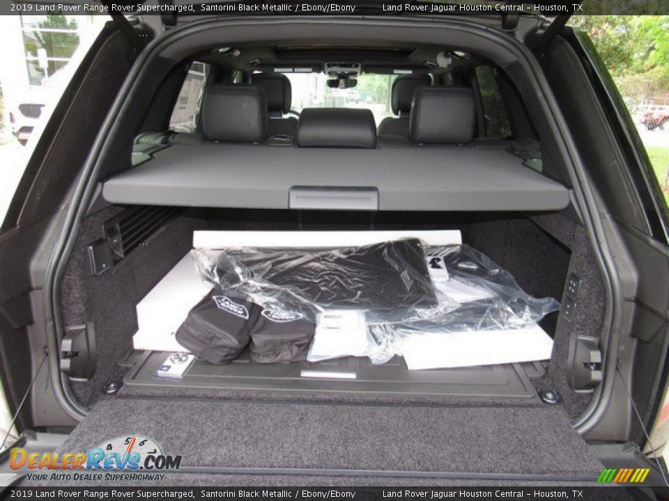 2019 Land Rover Range Rover Supercharged Santorini Black Metallic / Ebony/Ebony Photo #17