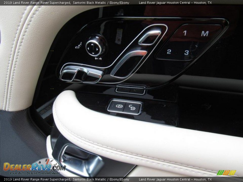 2019 Land Rover Range Rover Supercharged Santorini Black Metallic / Ebony/Ebony Photo #21