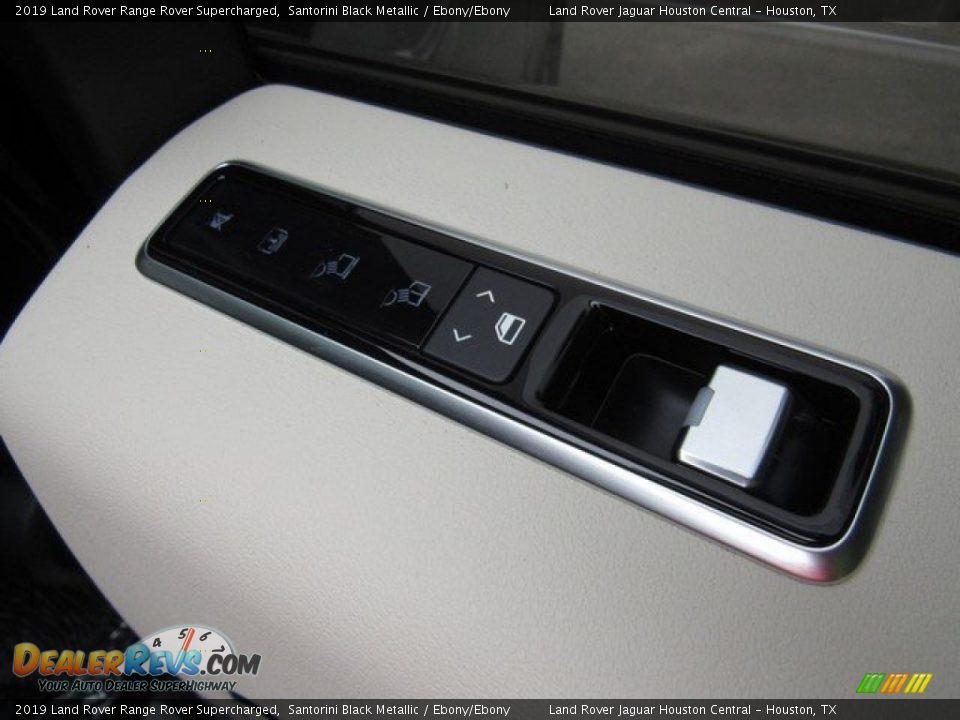 2019 Land Rover Range Rover Supercharged Santorini Black Metallic / Ebony/Ebony Photo #24