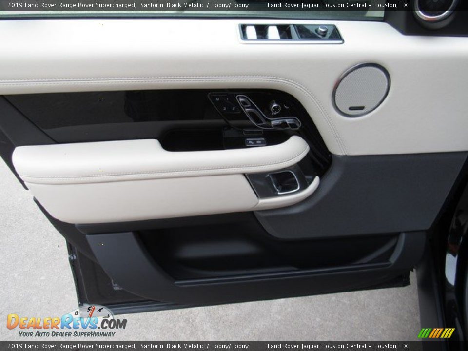 2019 Land Rover Range Rover Supercharged Santorini Black Metallic / Ebony/Ebony Photo #26