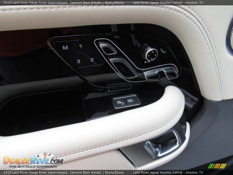 2019 Land Rover Range Rover Supercharged Santorini Black Metallic / Ebony/Ebony Photo #27
