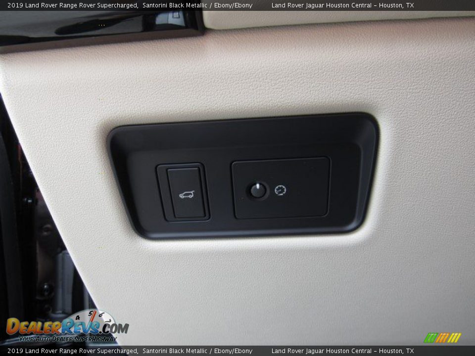 2019 Land Rover Range Rover Supercharged Santorini Black Metallic / Ebony/Ebony Photo #29