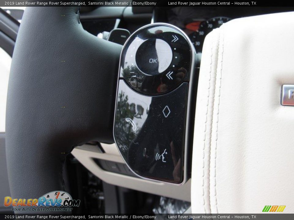 2019 Land Rover Range Rover Supercharged Santorini Black Metallic / Ebony/Ebony Photo #30