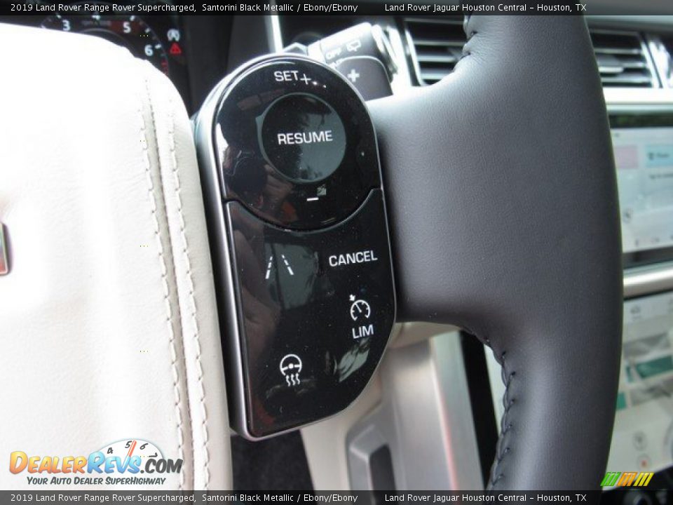 2019 Land Rover Range Rover Supercharged Santorini Black Metallic / Ebony/Ebony Photo #31