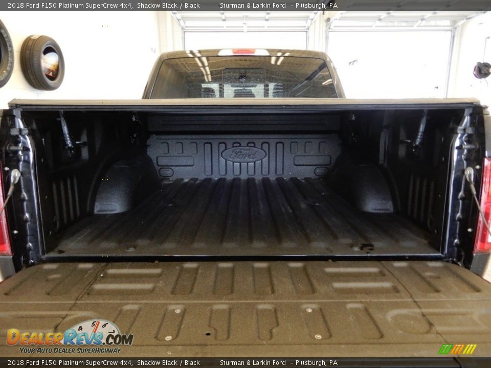 2018 Ford F150 Platinum SuperCrew 4x4 Shadow Black / Black Photo #8