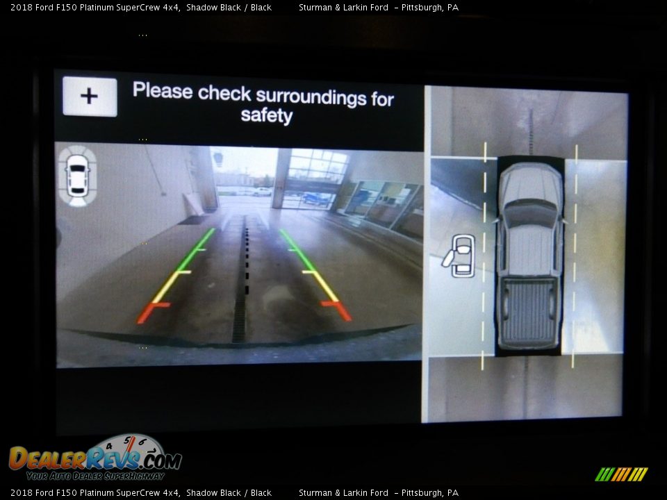 2018 Ford F150 Platinum SuperCrew 4x4 Shadow Black / Black Photo #23