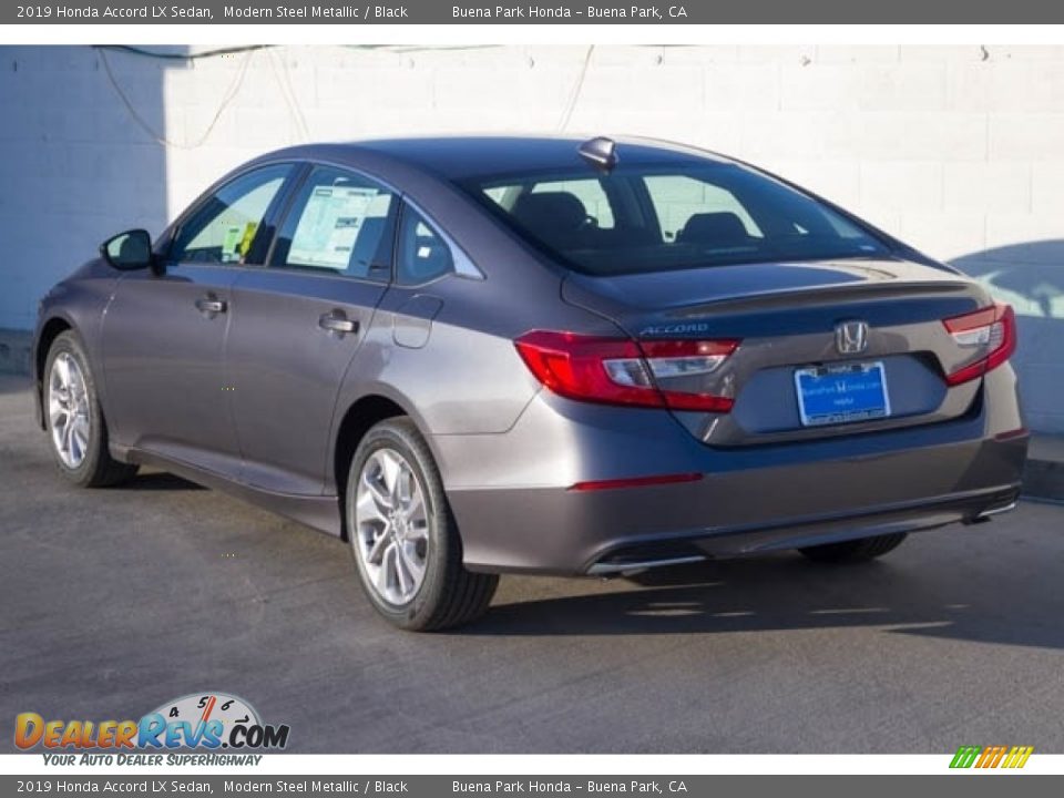 2019 Honda Accord LX Sedan Modern Steel Metallic / Black Photo #2