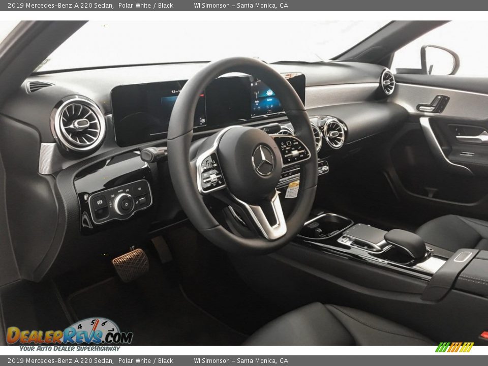 2019 Mercedes-Benz A 220 Sedan Polar White / Black Photo #4