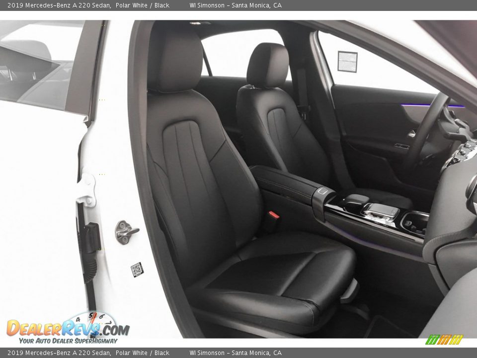 2019 Mercedes-Benz A 220 Sedan Polar White / Black Photo #5