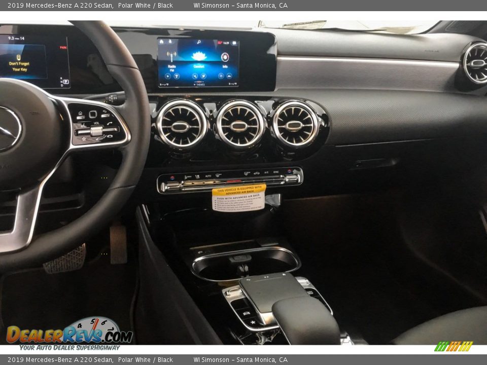 2019 Mercedes-Benz A 220 Sedan Polar White / Black Photo #6