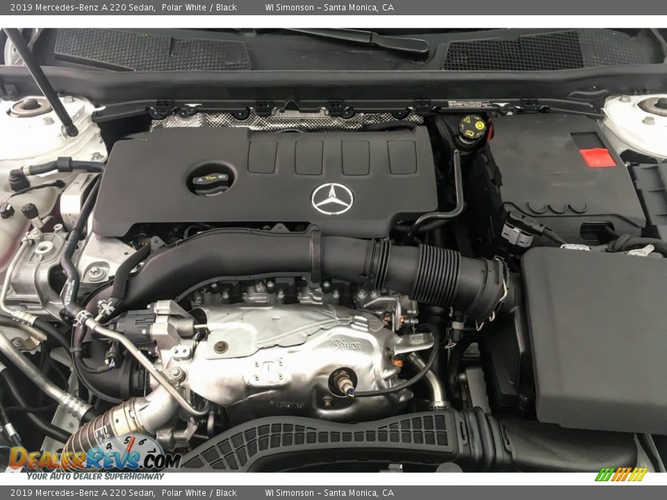 2019 Mercedes-Benz A 220 Sedan Polar White / Black Photo #8