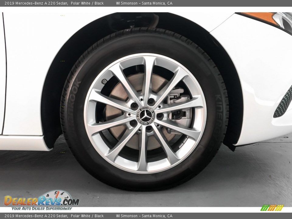 2019 Mercedes-Benz A 220 Sedan Polar White / Black Photo #9