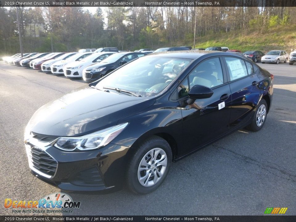 2019 Chevrolet Cruze LS Mosaic Black Metallic / Jet Black/­Galvanized Photo #1