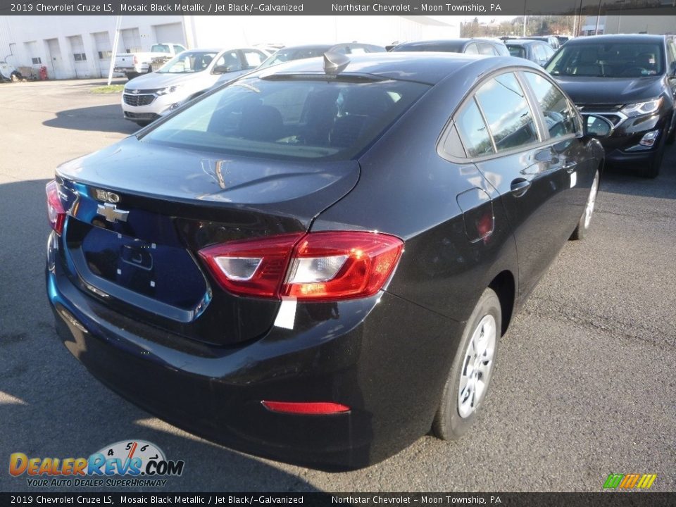 2019 Chevrolet Cruze LS Mosaic Black Metallic / Jet Black/­Galvanized Photo #4
