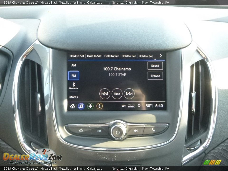 2019 Chevrolet Cruze LS Mosaic Black Metallic / Jet Black/­Galvanized Photo #15