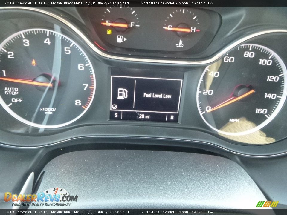 2019 Chevrolet Cruze LS Mosaic Black Metallic / Jet Black/­Galvanized Photo #17