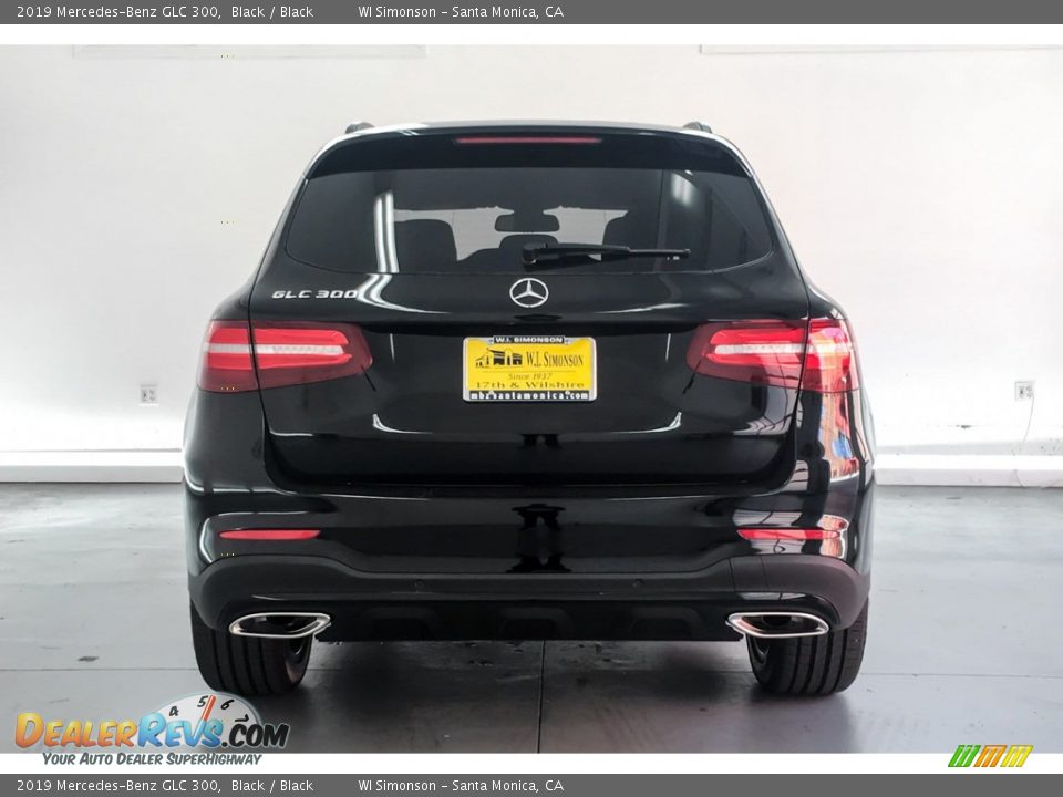 2019 Mercedes-Benz GLC 300 Black / Black Photo #3