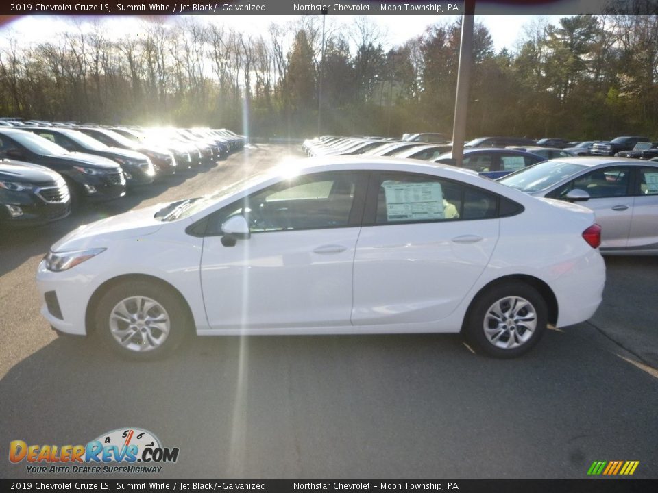 2019 Chevrolet Cruze LS Summit White / Jet Black/­Galvanized Photo #2