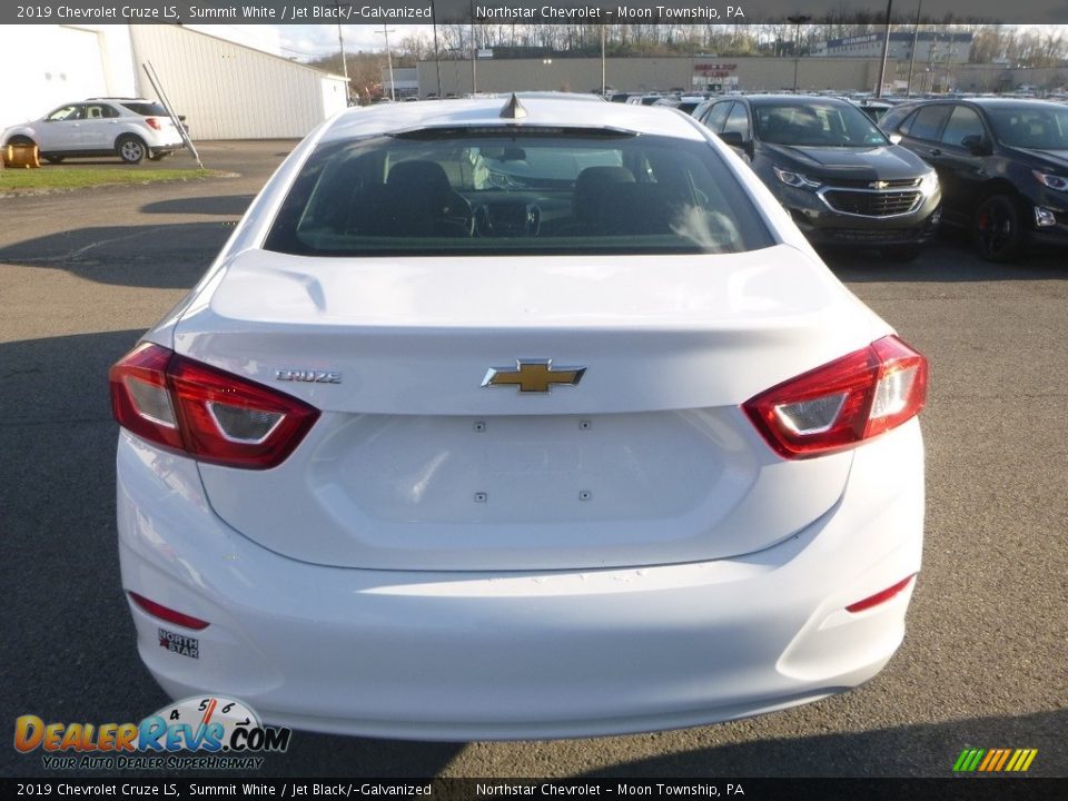 2019 Chevrolet Cruze LS Summit White / Jet Black/­Galvanized Photo #4