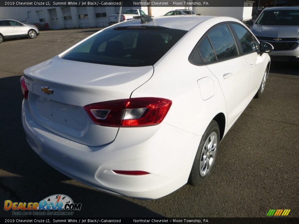 2019 Chevrolet Cruze LS Summit White / Jet Black/­Galvanized Photo #5
