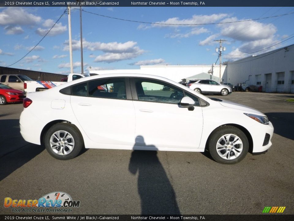 2019 Chevrolet Cruze LS Summit White / Jet Black/­Galvanized Photo #6