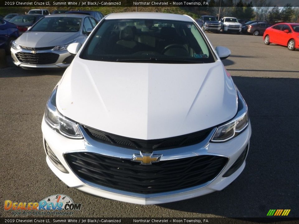 2019 Chevrolet Cruze LS Summit White / Jet Black/­Galvanized Photo #8