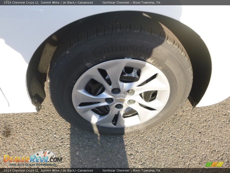 2019 Chevrolet Cruze LS Summit White / Jet Black/­Galvanized Photo #9
