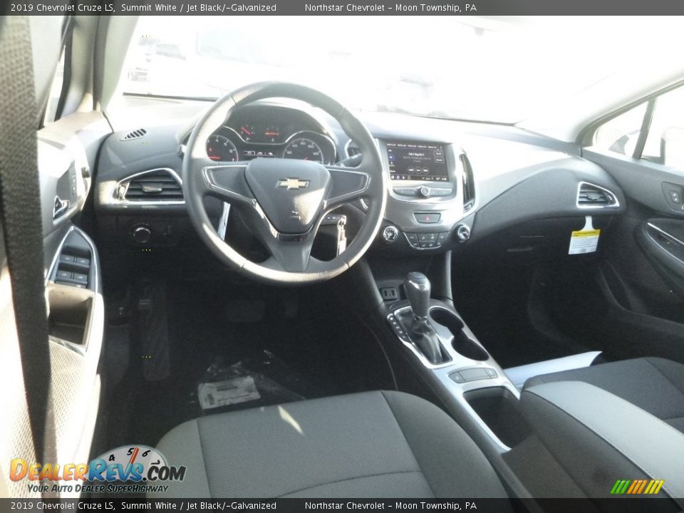 2019 Chevrolet Cruze LS Summit White / Jet Black/­Galvanized Photo #13