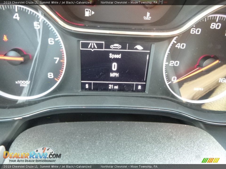 2019 Chevrolet Cruze LS Summit White / Jet Black/­Galvanized Photo #19
