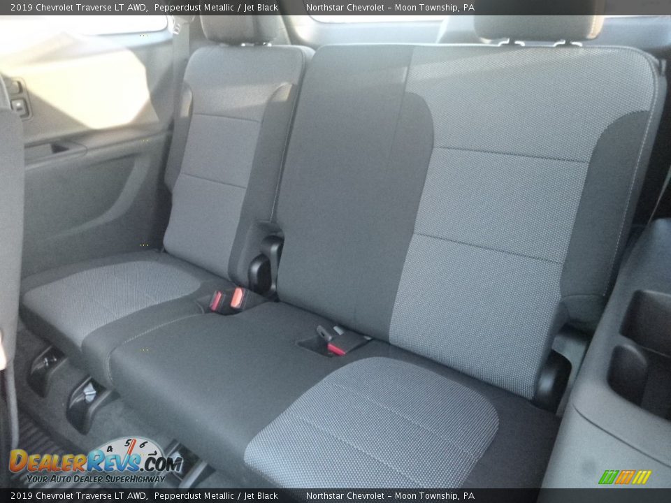 2019 Chevrolet Traverse LT AWD Pepperdust Metallic / Jet Black Photo #12