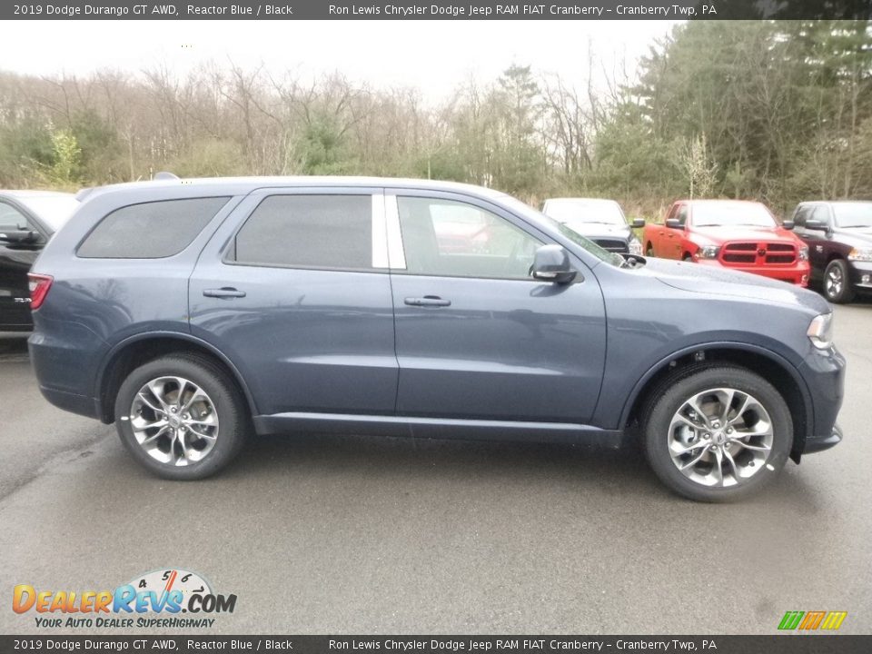 2019 Dodge Durango GT AWD Reactor Blue / Black Photo #6