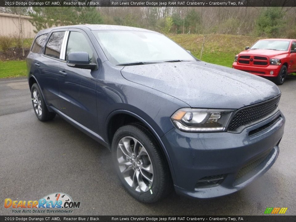 2019 Dodge Durango GT AWD Reactor Blue / Black Photo #7