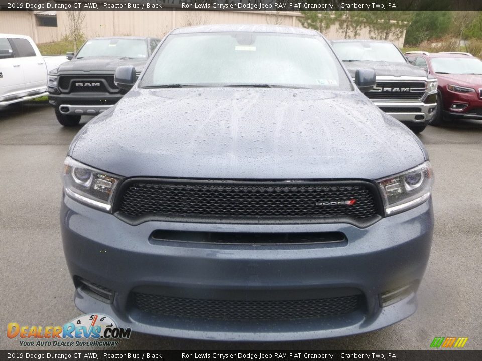 2019 Dodge Durango GT AWD Reactor Blue / Black Photo #8
