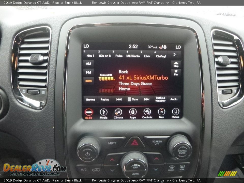 2019 Dodge Durango GT AWD Reactor Blue / Black Photo #15