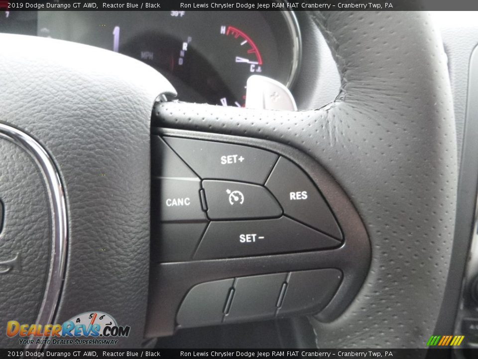 2019 Dodge Durango GT AWD Reactor Blue / Black Photo #18