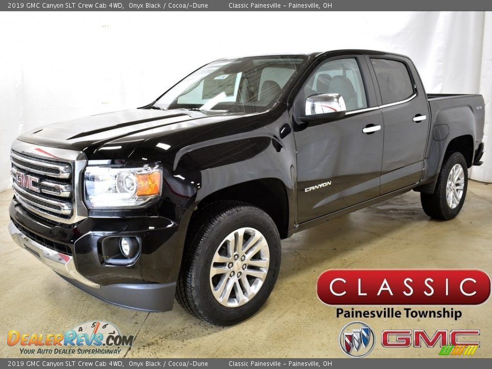 2019 GMC Canyon SLT Crew Cab 4WD Onyx Black / Cocoa/­Dune Photo #1