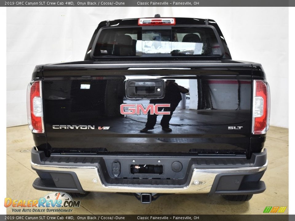 2019 GMC Canyon SLT Crew Cab 4WD Onyx Black / Cocoa/­Dune Photo #3